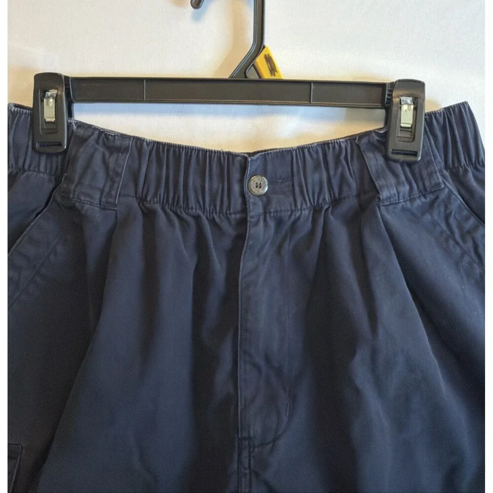 Big Dogs Navy Ripstop Cargo Shorts Baggy Skater Y2K Utility Gorp L